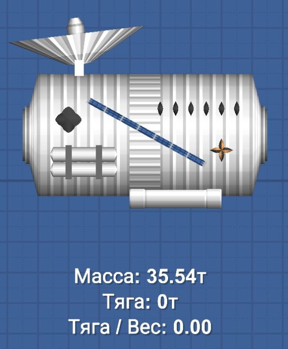 Station Blueprint for Spaceflight Simulator / SFS BP