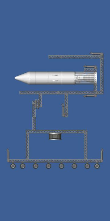 Scud Missle Blueprint for Spaceflight Simulator / SFS BP