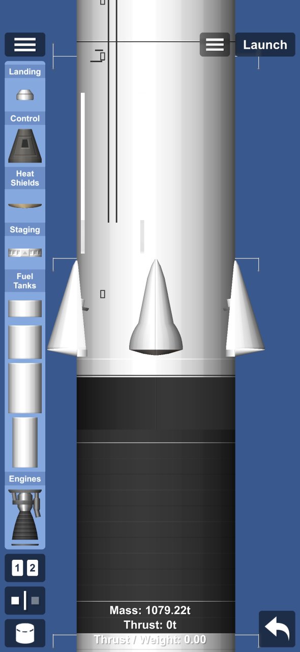 sea dragon Spaceflight Simulator