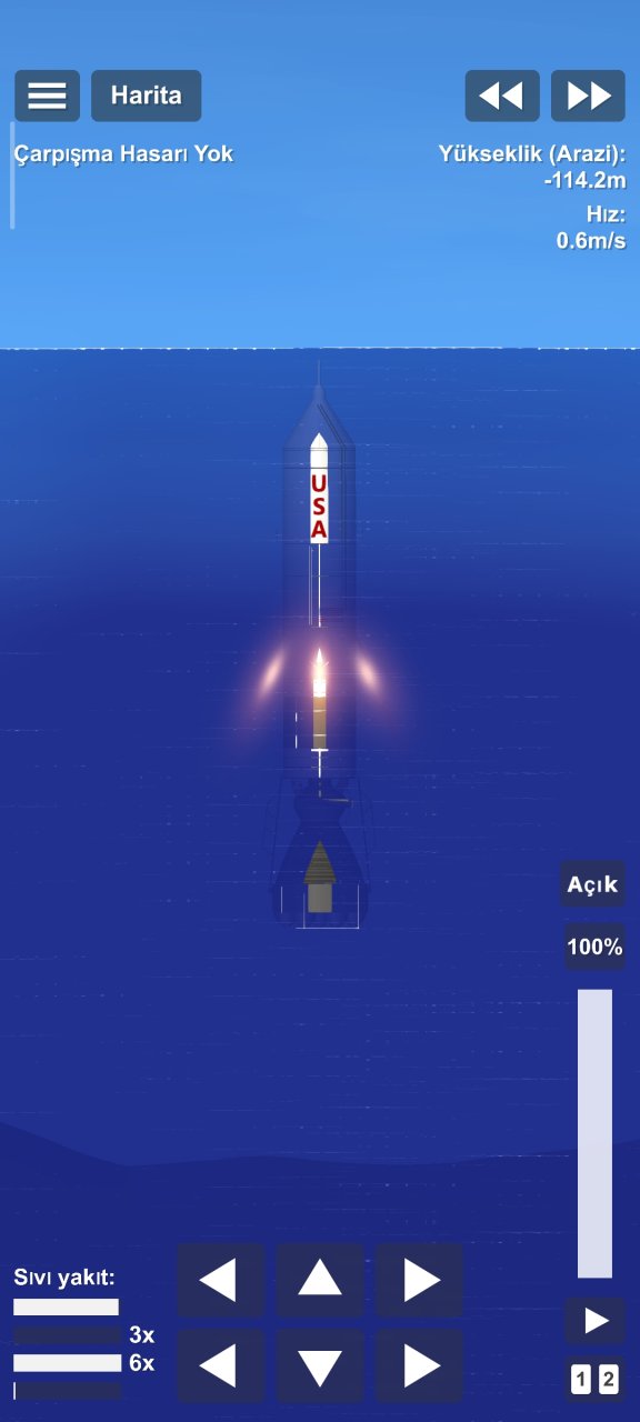Sea Dragon Spaceflight Simulator