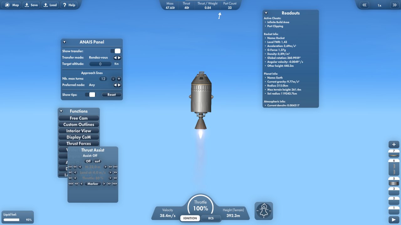 Sea dragon Spaceflight Simulator