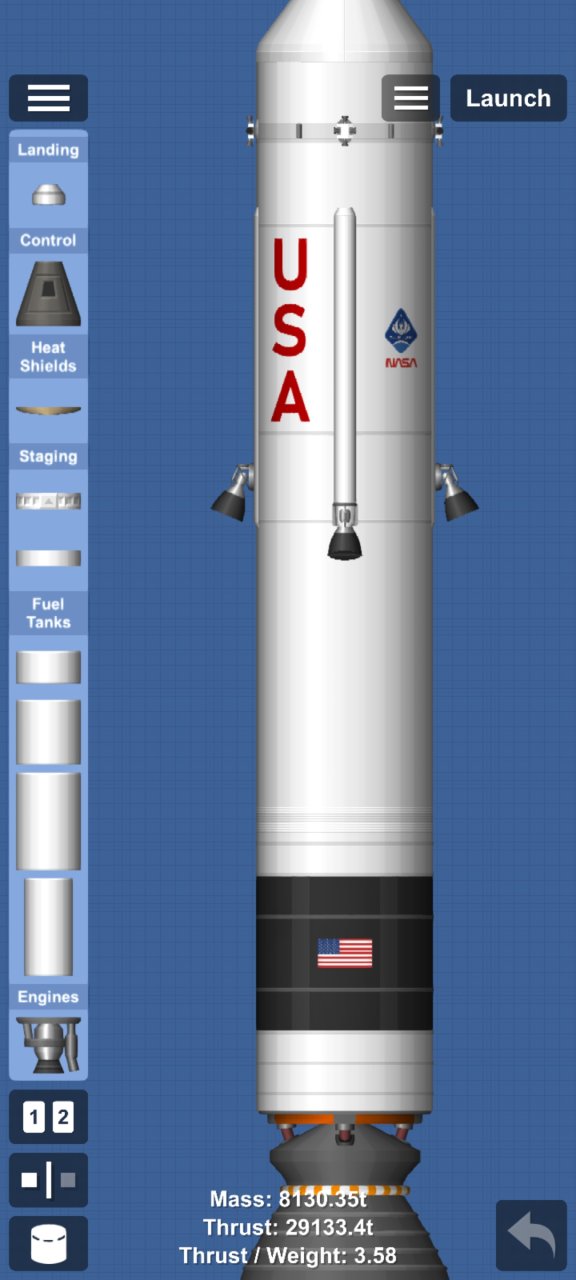Sea dragon NASA Spaceflight Simulator