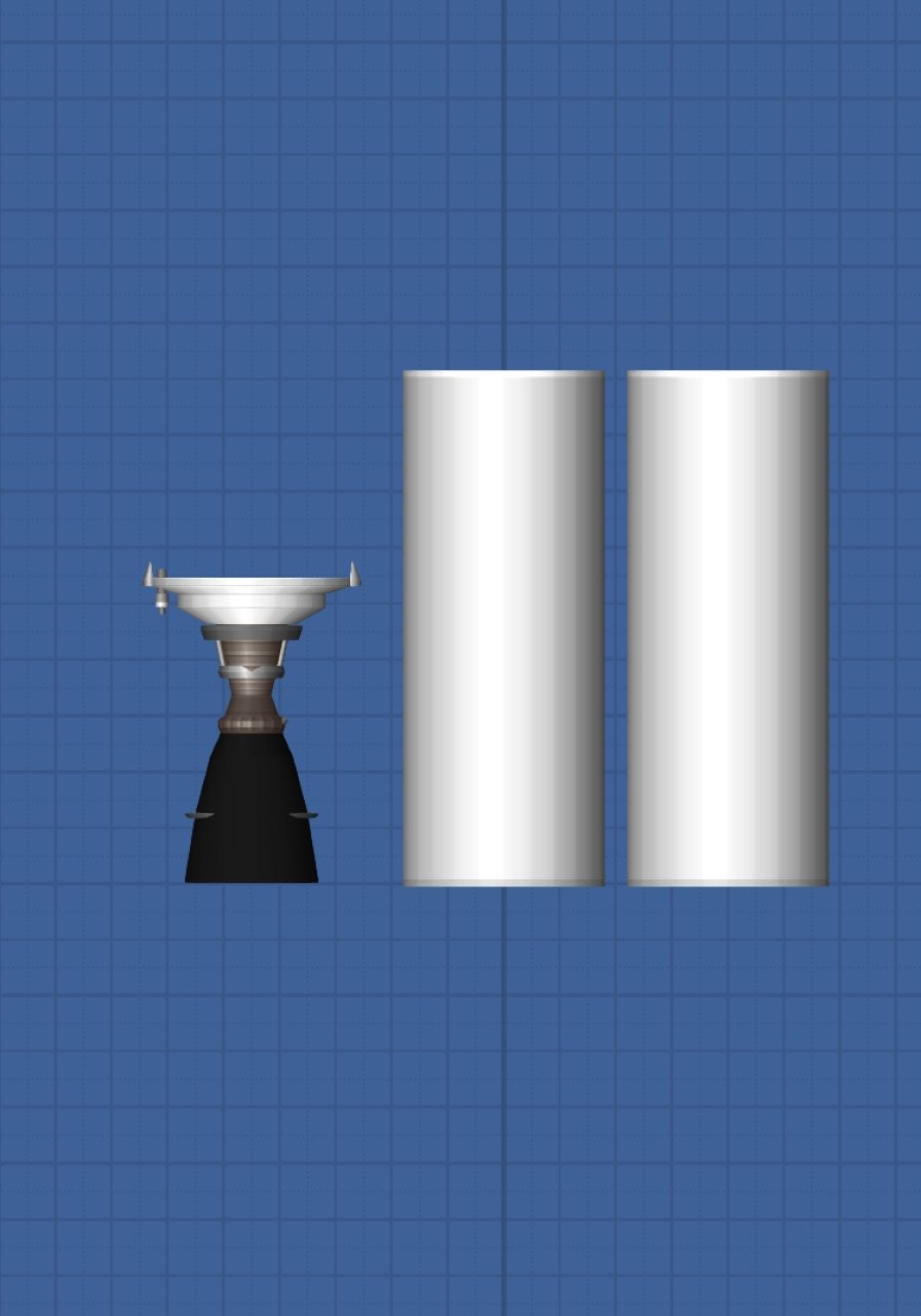 Second (2) stage booster Spaceflight Simulator