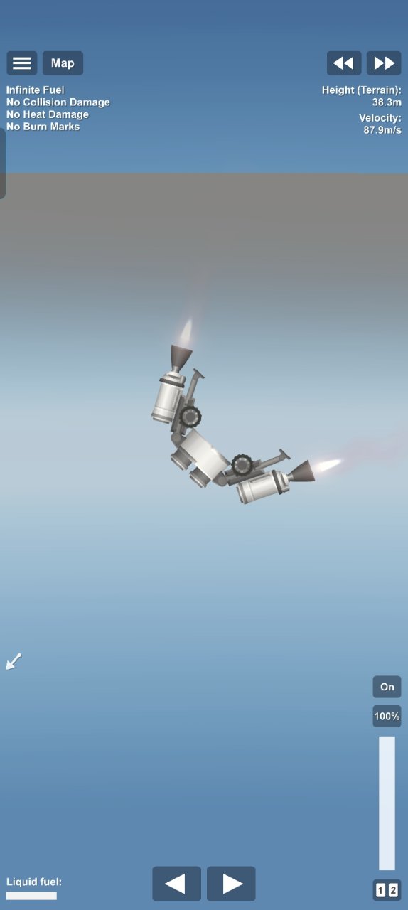 sfs Heroix skycrane Spaceflight Simulator