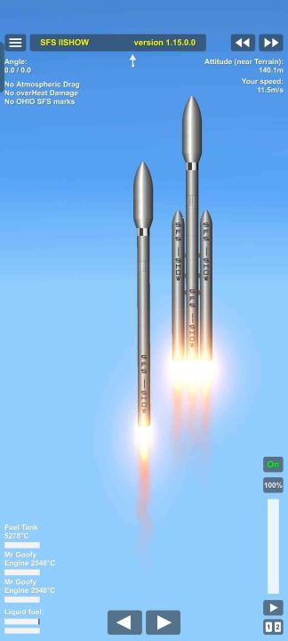 Rocket Blueprint for Spaceflight Simulator / SFS BP