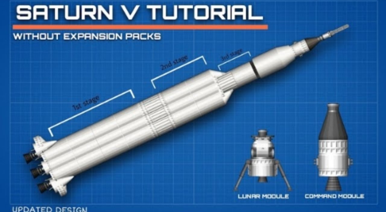 SFS Ralph's Saturn V for Spaceflight Simulator