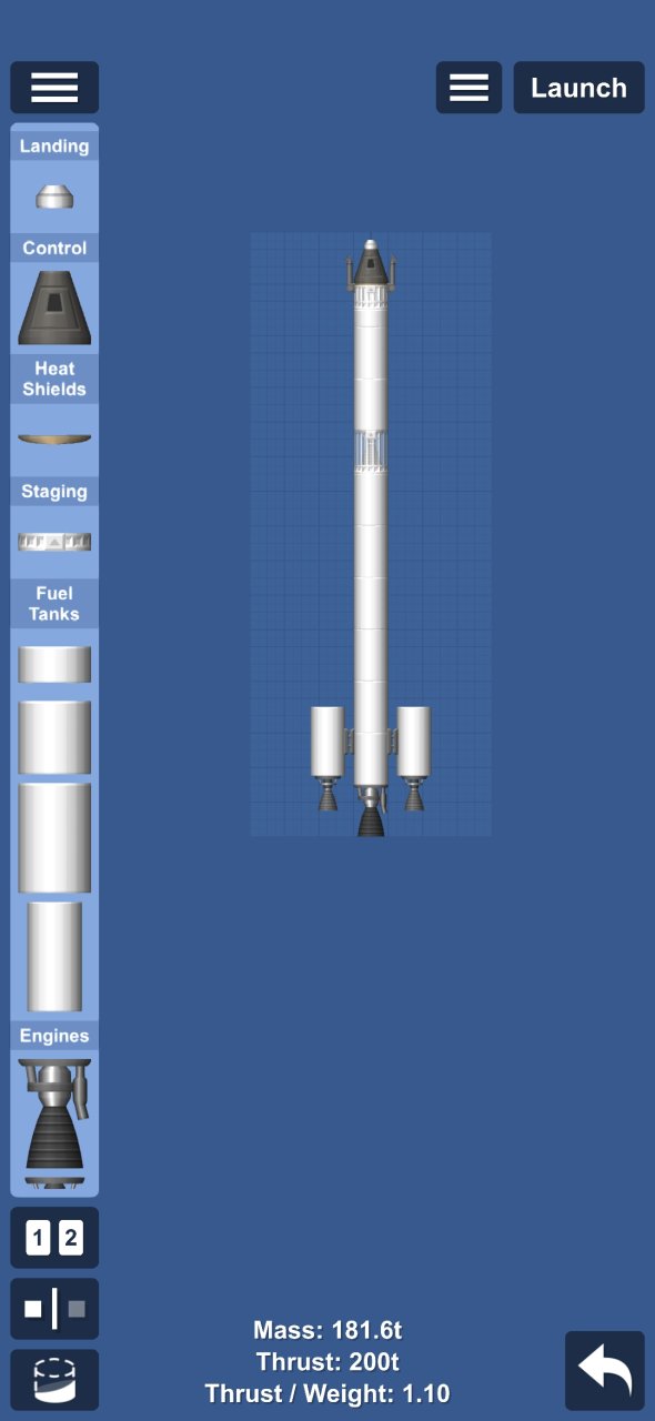 SHARK V2 MOONLANDER Spaceflight Simulator