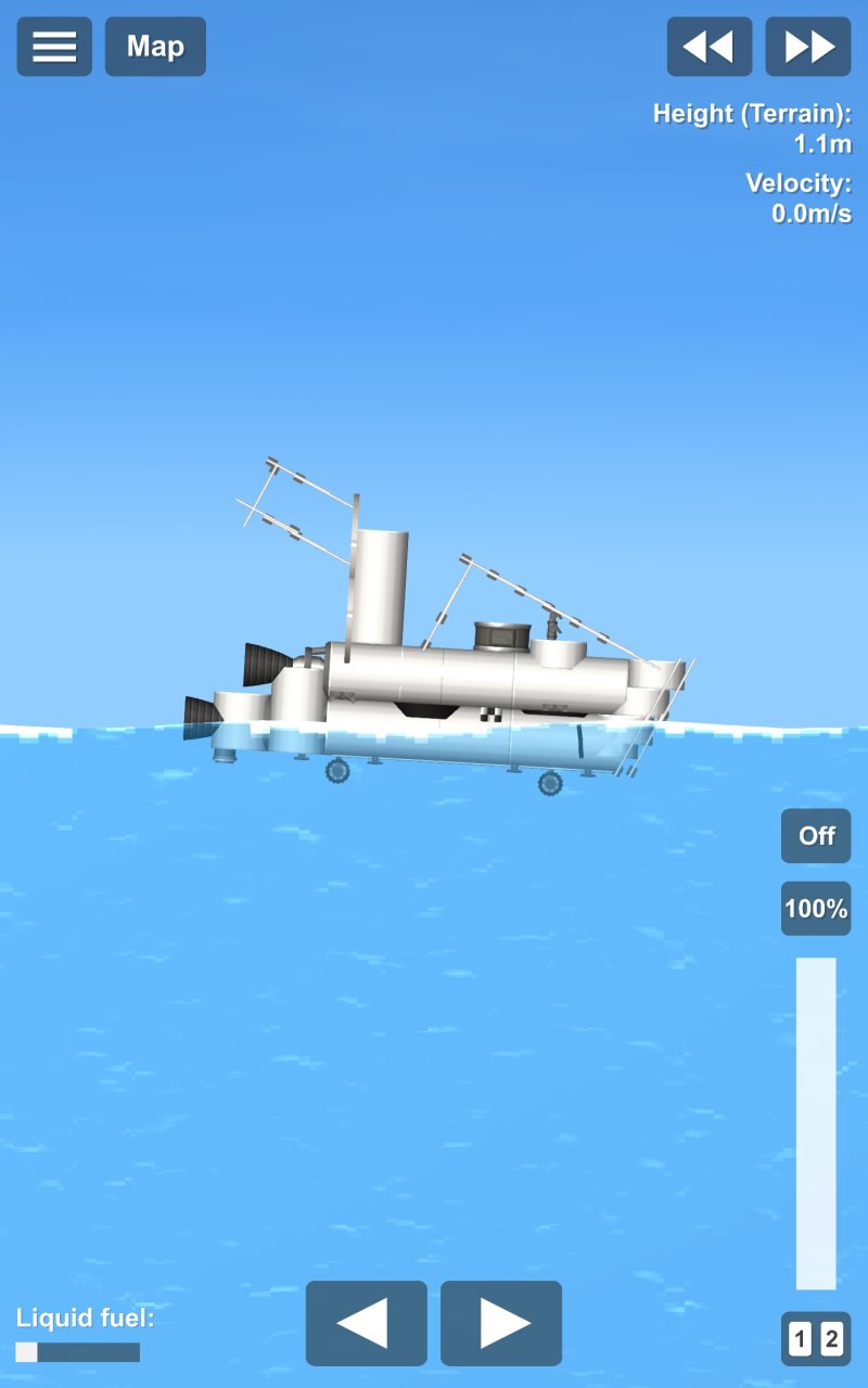 Ship for Spaceflight Simulator