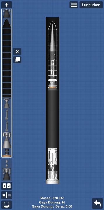 silo missile ( ICBM ) Blueprint for Spaceflight Simulator / SFS BP