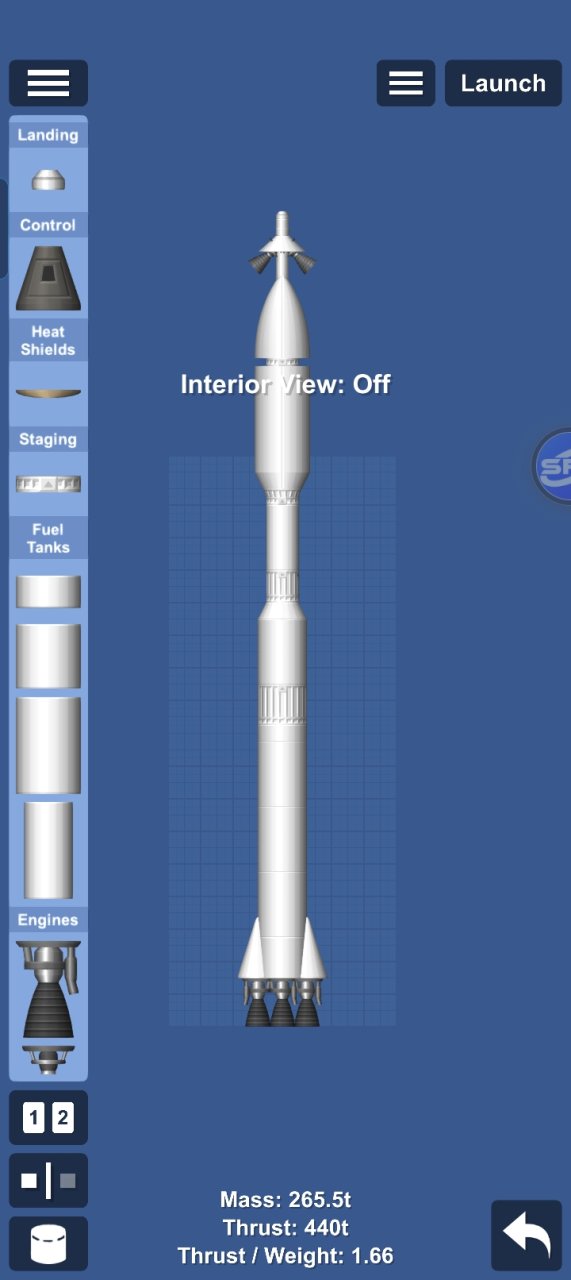 Simple Apollo 11 for Spaceflight Simulator