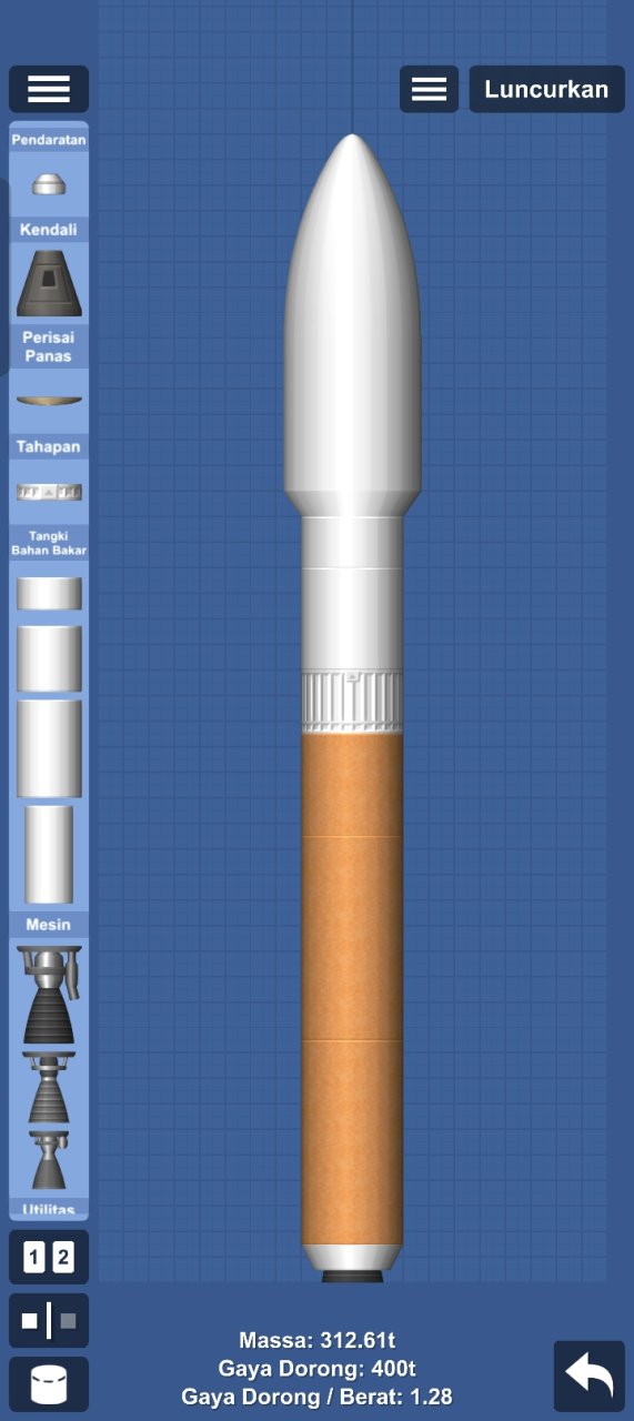 Simple Cargo Rocket Spaceflight Simulator