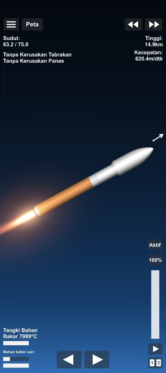Simple Cargo Rocket Spaceflight Simulator