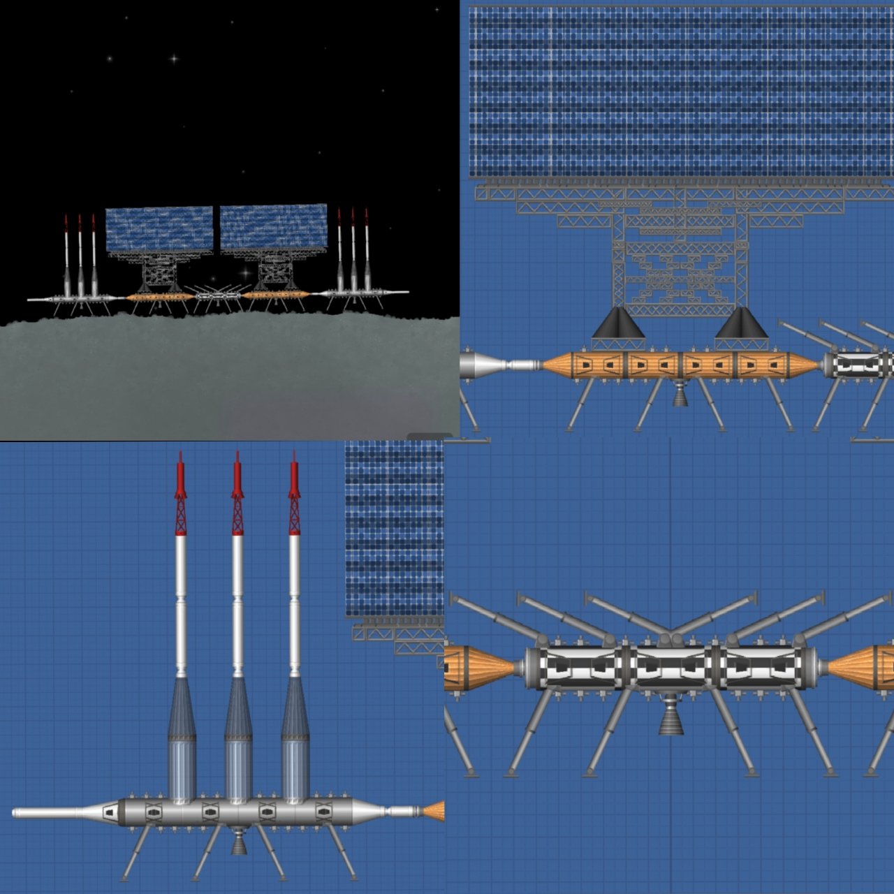 Simple colony Spaceflight Simulator
