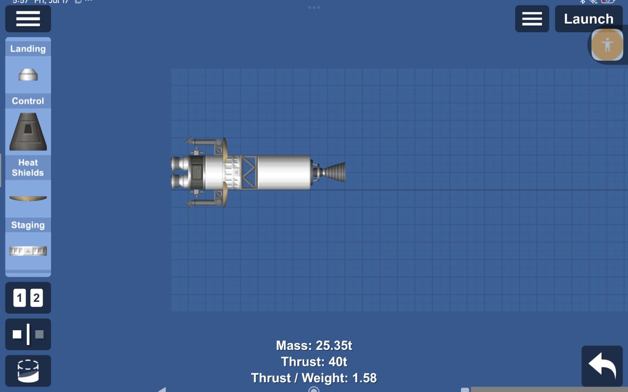 simple lander for Spaceflight Simulator