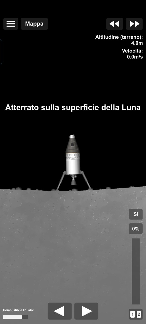 simple moon rocket Spaceflight Simulator