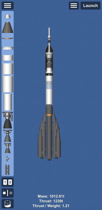 Simple Soyuz! Blueprint for Spaceflight Simulator / SFS BP