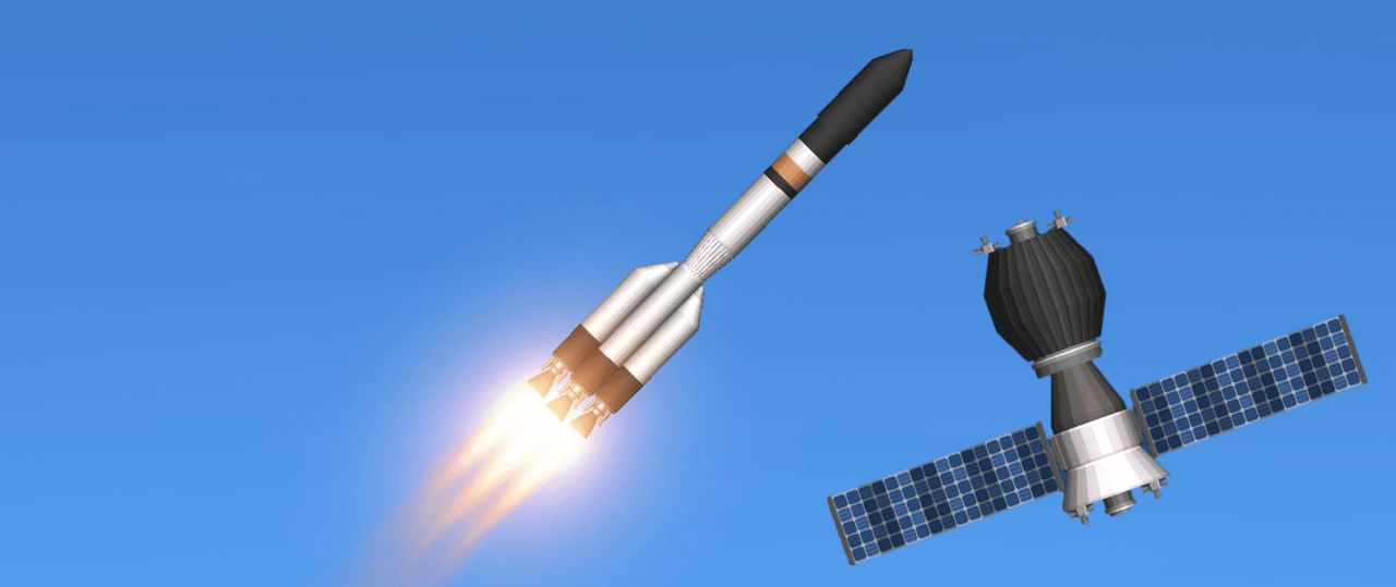 Simple Soyuz Blueprint for Spaceflight Simulator / SFS BP