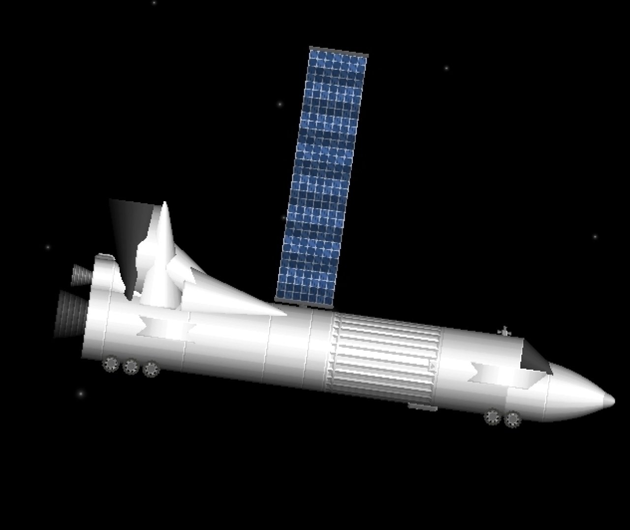 Simple Space shuttle Spaceflight Simulator