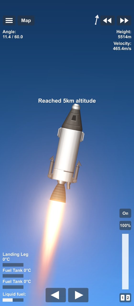 Simple SSTO Spaceflight Simulator