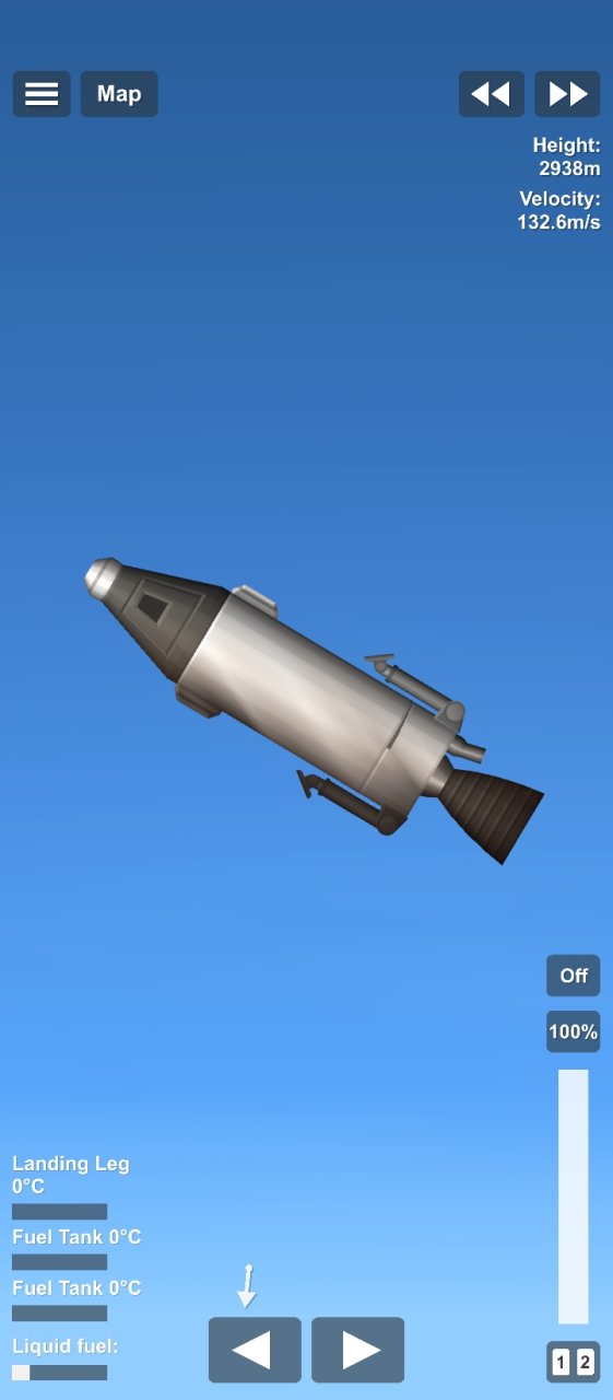Simple SSTO Spaceflight Simulator