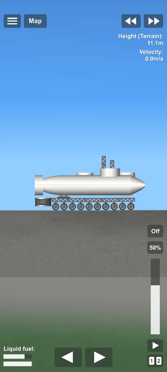 Simple submarine Spaceflight Simulator