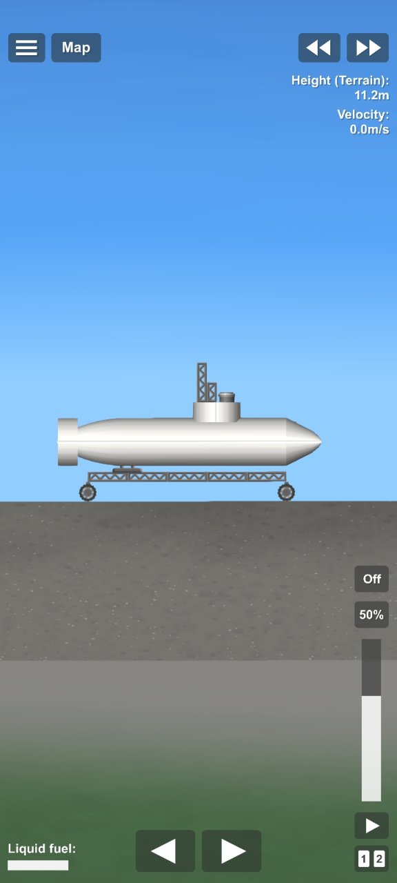 Simple submarine v2 Spaceflight Simulator