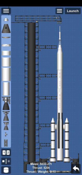 Sirius X-6-A Blueprint for Spaceflight Simulator / SFS BP