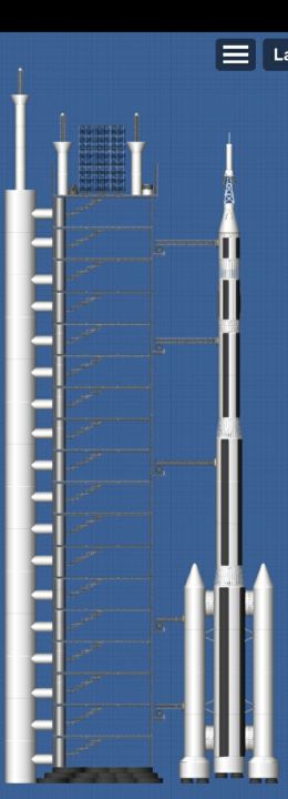 Sirius X1A rocket Blueprint for Spaceflight Simulator / SFS BP