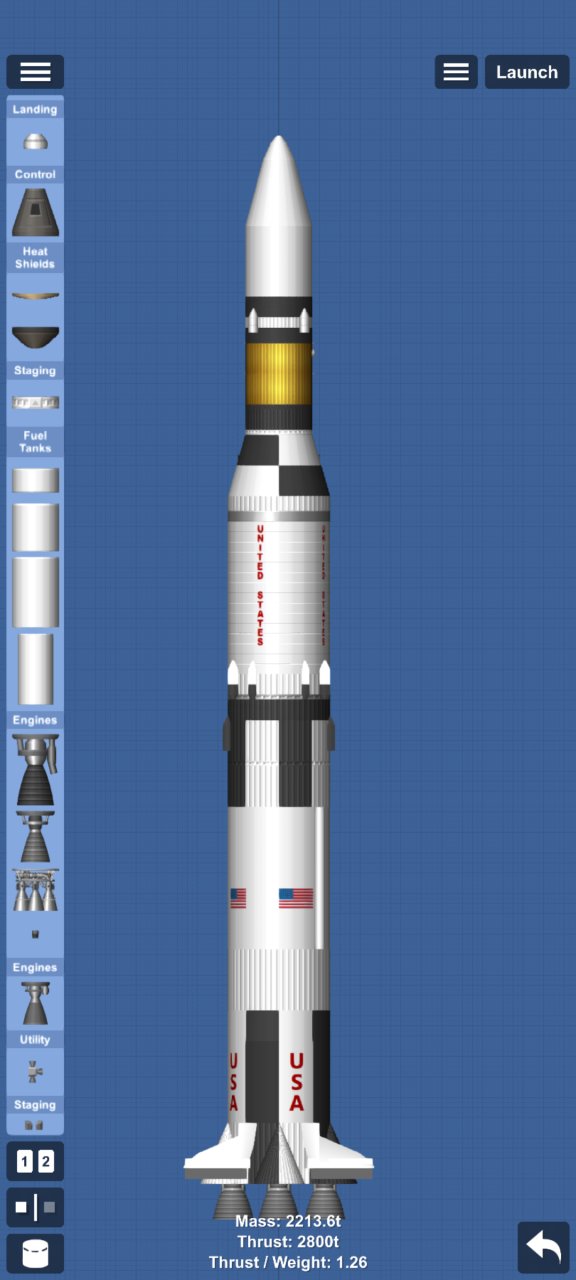 Skylab Space Station Spaceflight Simulator