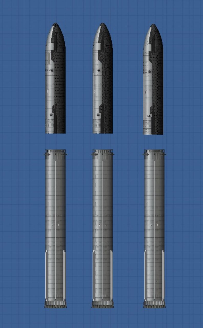 Skyrides starship's (MODS) for Spaceflight Simulator