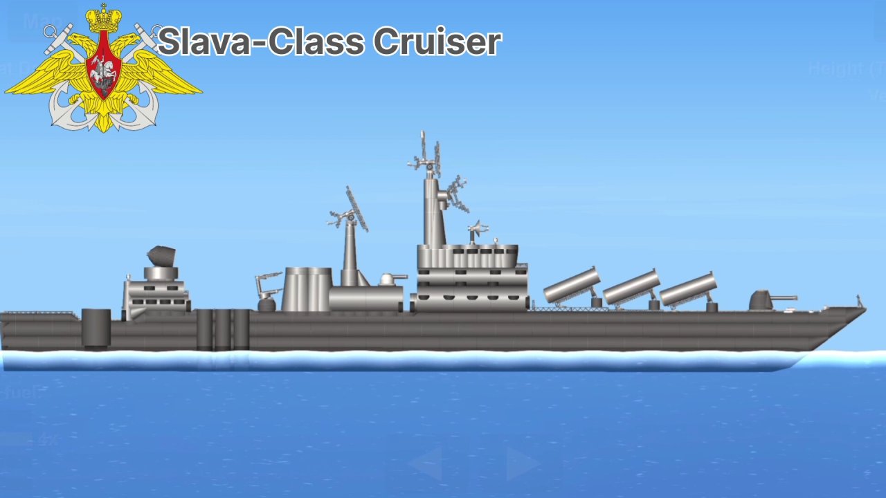 Slava-Class Cruiser Spaceflight Simulator