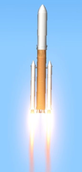 SLS 1B Cargo w/Rover Blueprint for Spaceflight Simulator / SFS BP