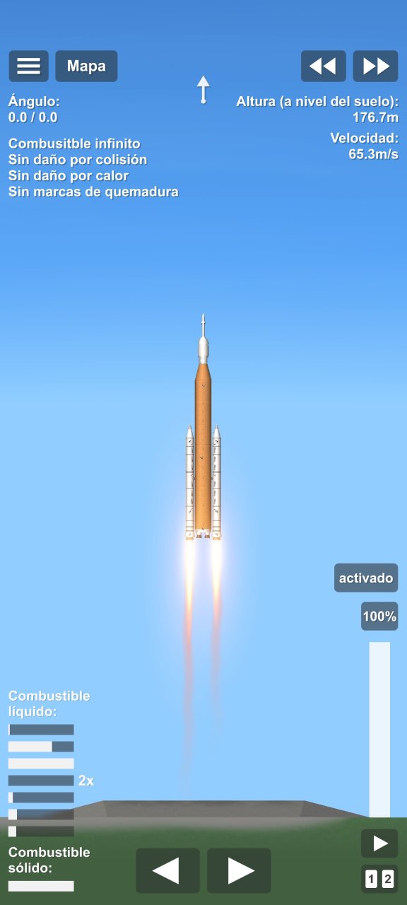 SLS / Artemis 2 Spaceflight Simulator