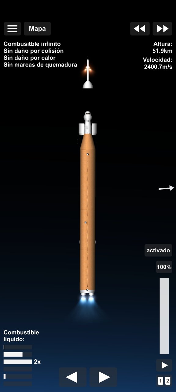 SLS / Artemis 2 Spaceflight Simulator