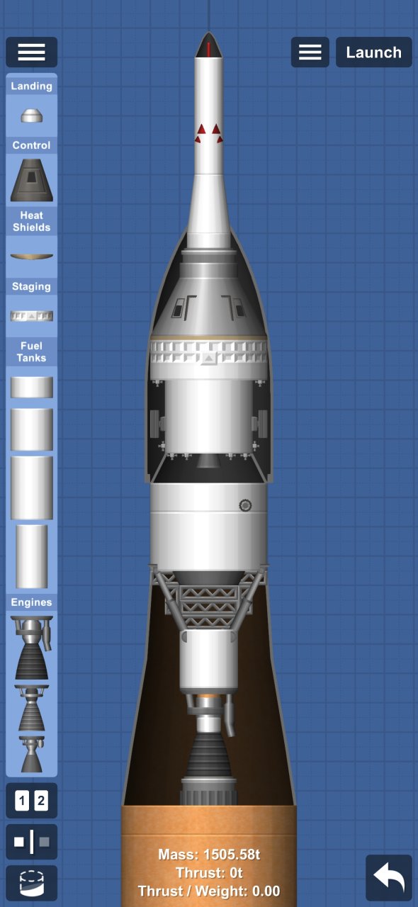 SLS (artemis) Spaceflight Simulator