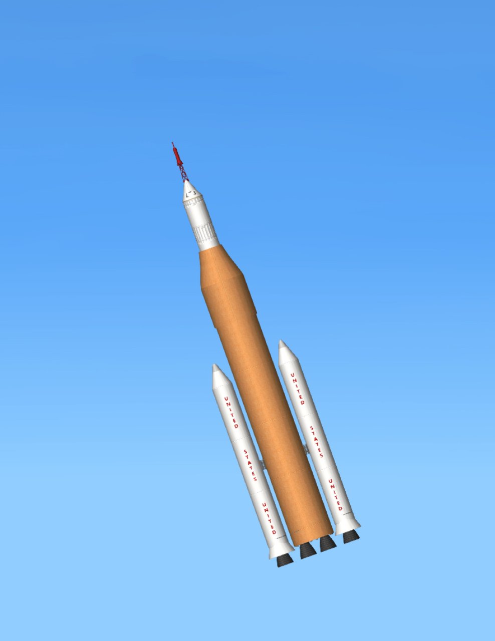 SLS ARTEMIS II Spaceflight Simulator