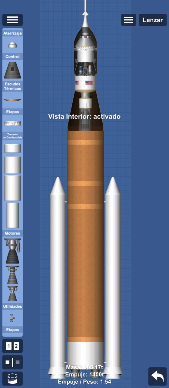 SLS Atermis 1/2 Spaceflight Simulator