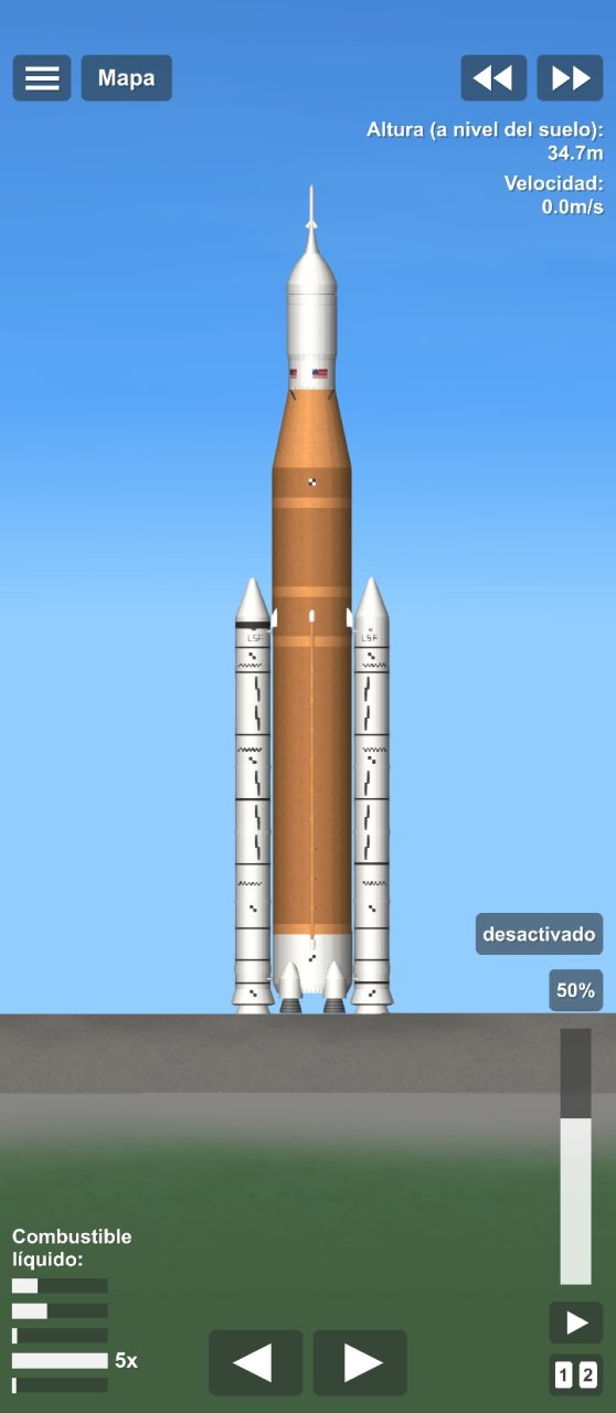 SLS Atermis for Spaceflight Simulator