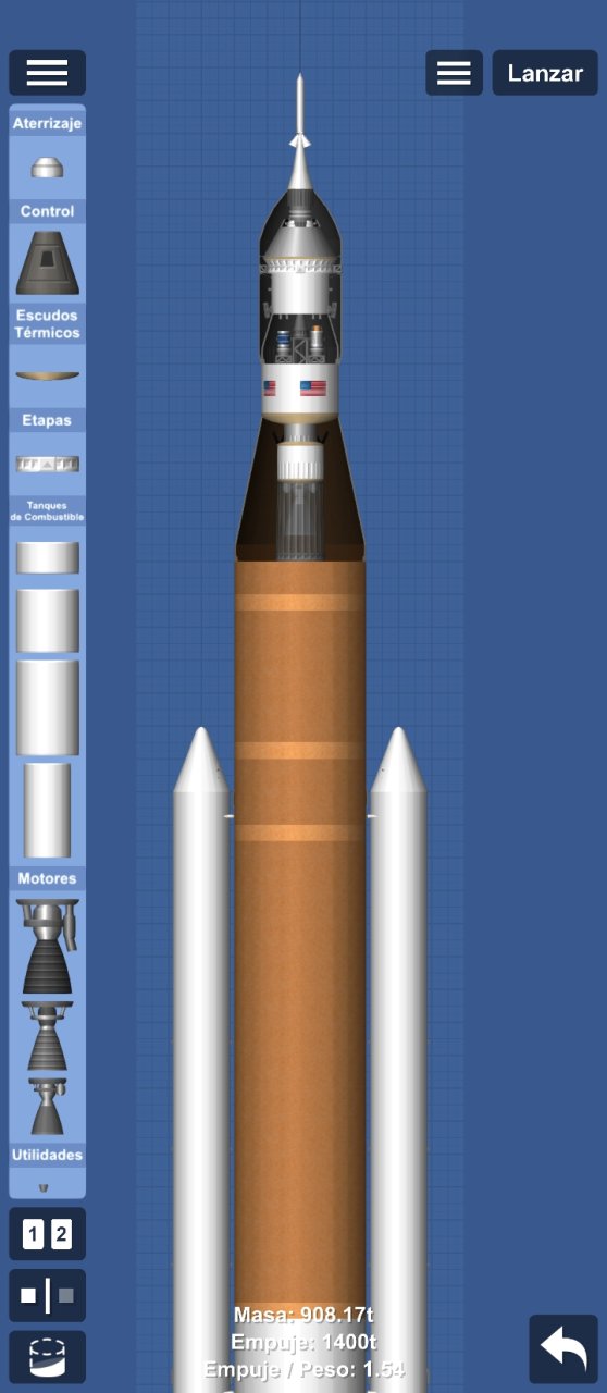 SLS Atermis Spaceflight Simulator