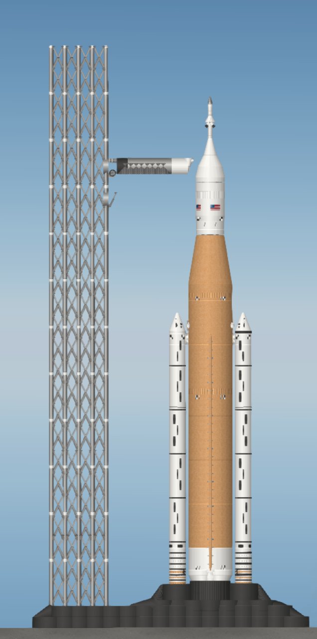 SLS Block 1 Spaceflight Simulator