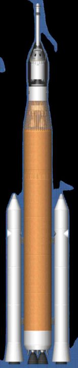 SLS Block 1 Crew Blueprint for Spaceflight Simulator / SFS BP