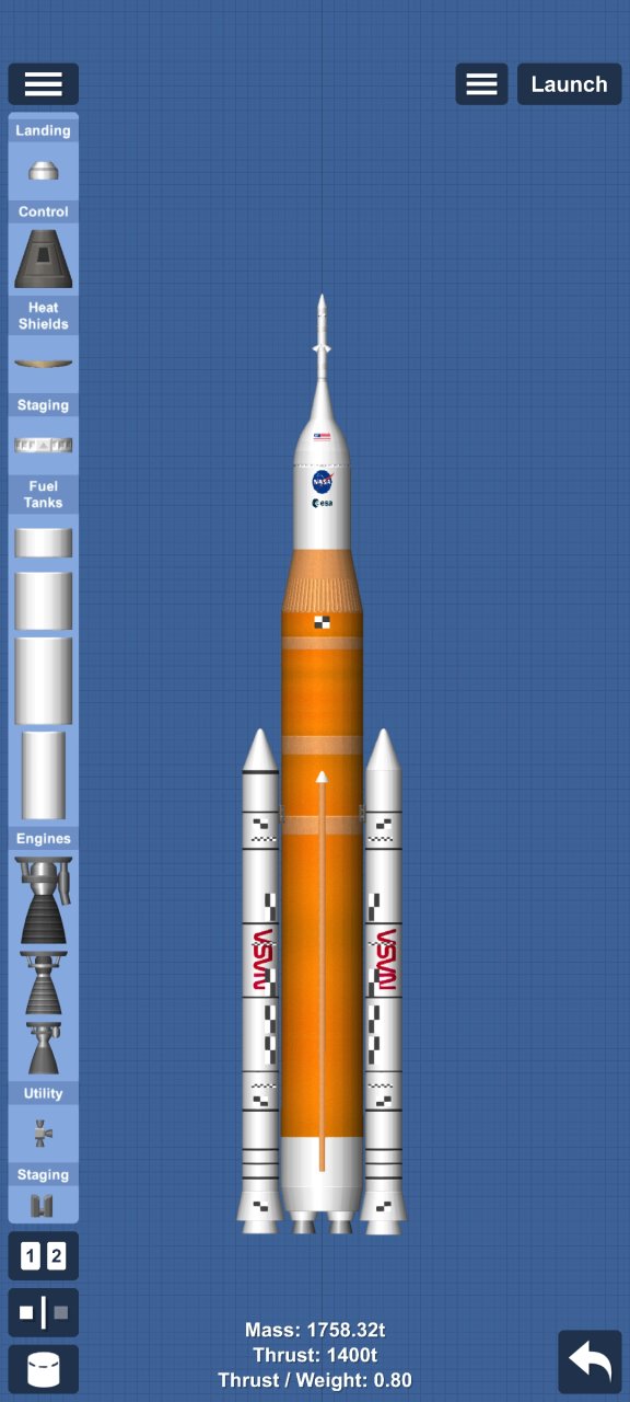 SLS Block 1 & Orion Spaceflight Simulator