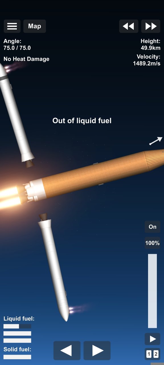 SLS Block 1 V2 Spaceflight Simulator
