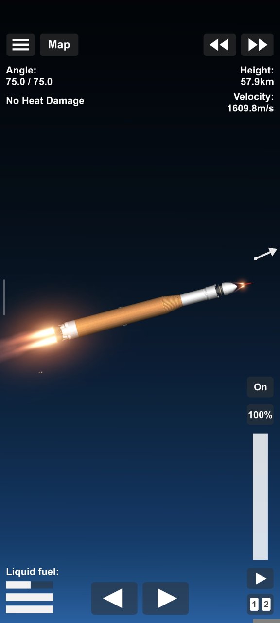 SLS Block 1 V2 Spaceflight Simulator