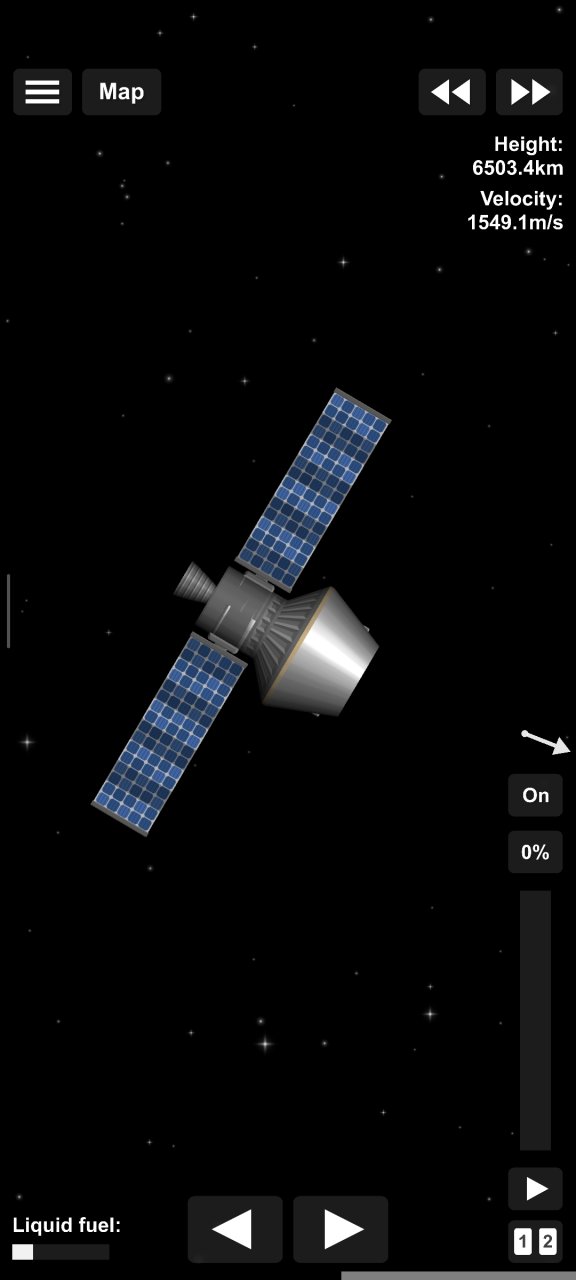 SLS Block 1 V2 Spaceflight Simulator