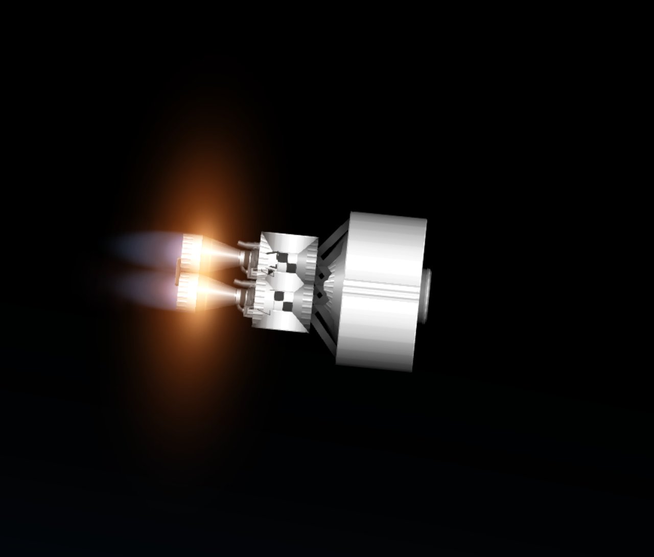 SLS Block 1B Cargo Spaceflight Simulator