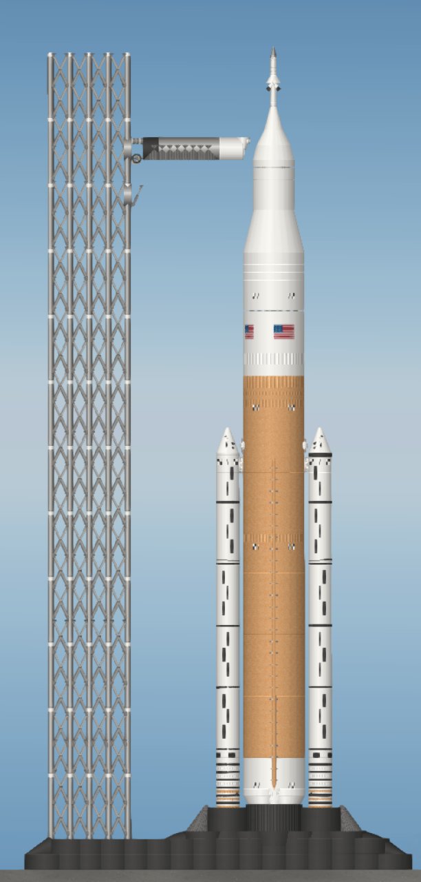 SLS Block 1B Cargo Spaceflight Simulator