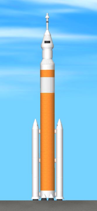 SLS Block 1B Crew Blueprint for Spaceflight Simulator / SFS BP