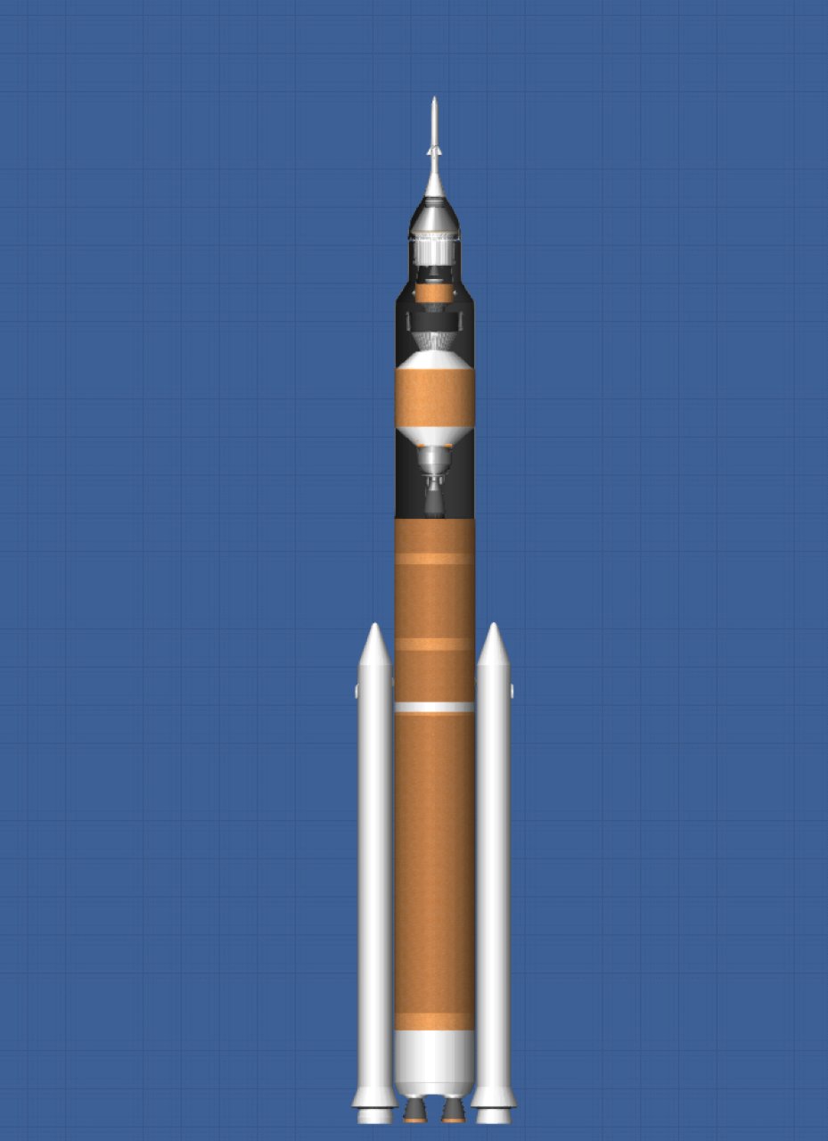 SLS Block 2 Plus Lander Spaceflight Simulator