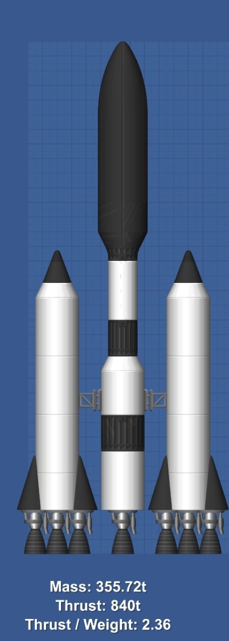 SLS Cargo From Temu Spaceflight Simulator
